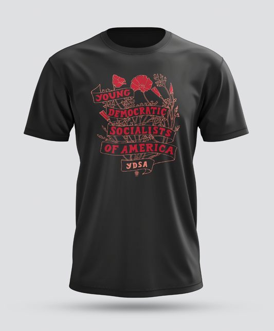 Young Democratic Socialists of America T-Shirt by Jen Krutch